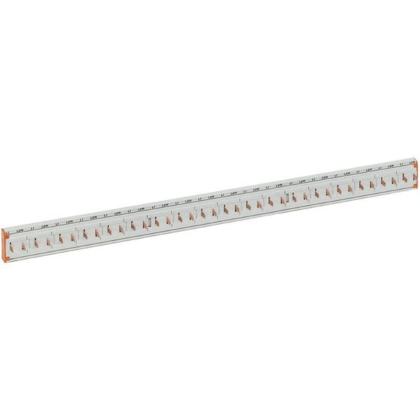 Cabling comb for Btdin 2P - 36 modules - In 80/100A (lateral/central feed)