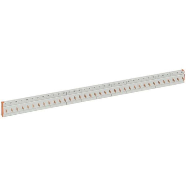 Cabling comb for Btdin 3P - 36 modules - In 80/100A (lateral/central feed)