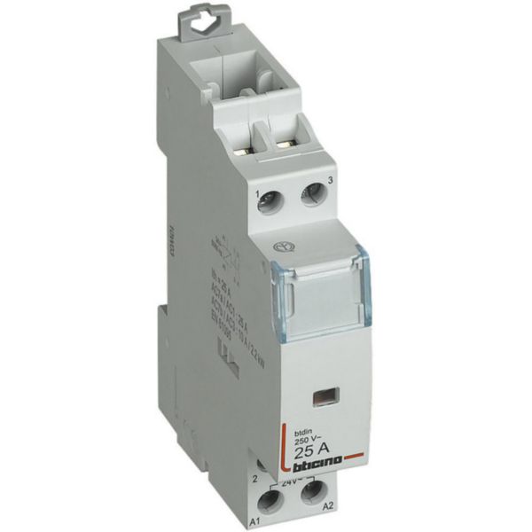 Contactor In=25A - Vn=230Vac - 1NO - 1 module