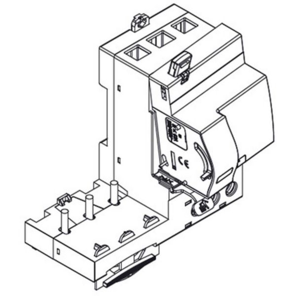 Earth leakage module 3P - type AC - In= 63A - Idn= 30mA - Vn= 400Vac