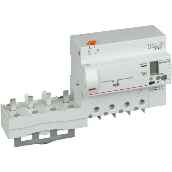 Earth leakage module with energy contactor integrated 4P - type A-HPI - In= 125A
