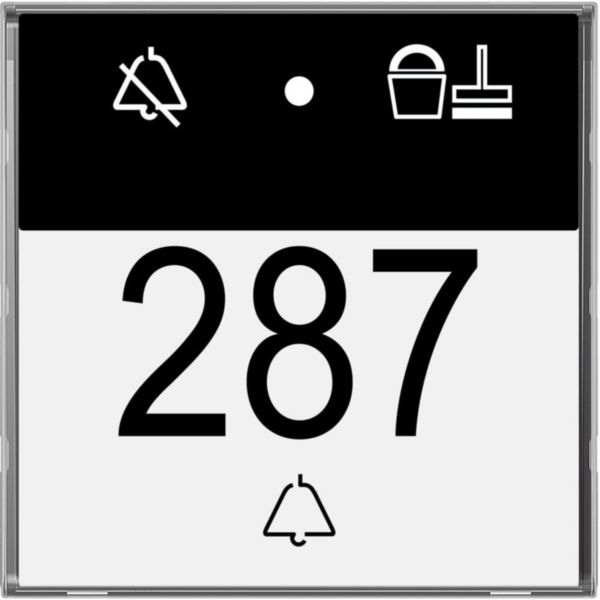 Hotel Room Management - DO NOT DISTURB – MAKE UP THE ROOM indicator and and bell pushbutton