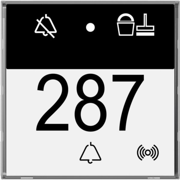 Badge reader + DO NOT DISTURB – MAKE UP THE ROOM