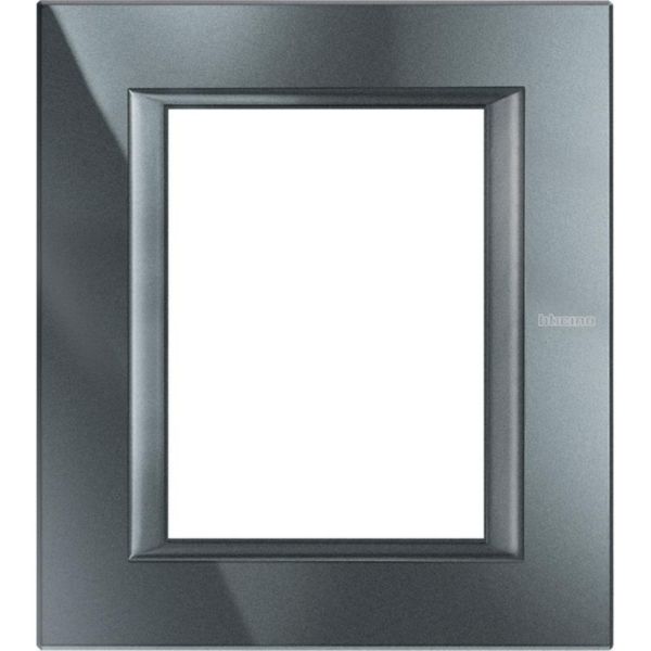 Rectangular cover plate 3+3 modules