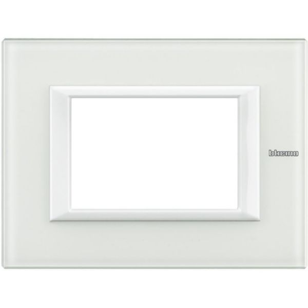 British standard rectangular cover plate 1 gang