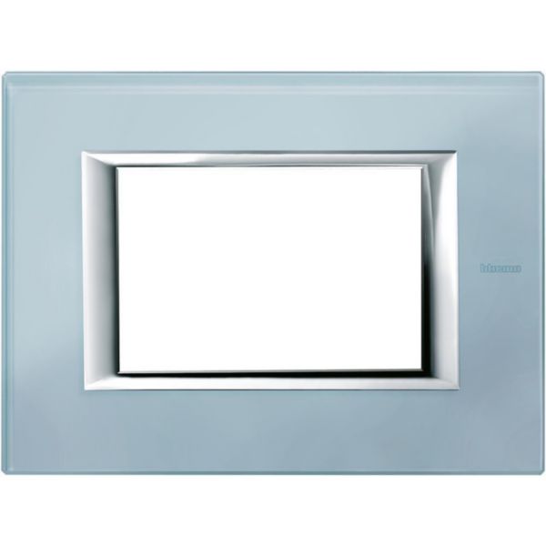British standard rectangular cover plate 1 gang
