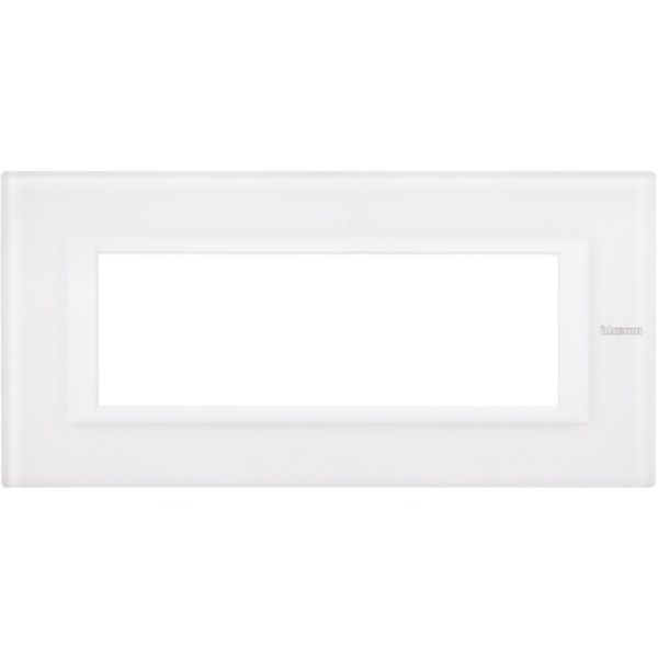 British standard rectangular cover plate 2 gangs
