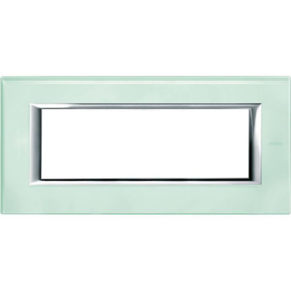 British standard rectangular cover plate 2 gangs