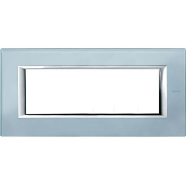 British standard rectangular cover plate 2 gangs
