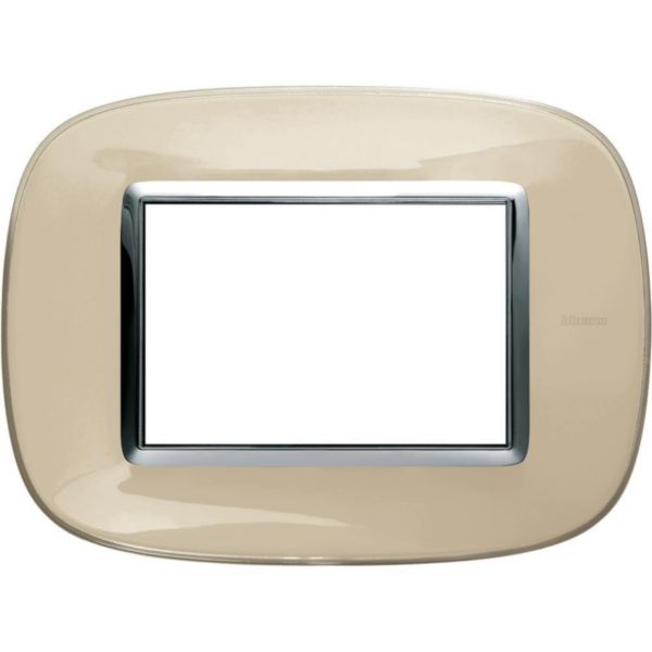 British standard elliptical cover plate 1 gang