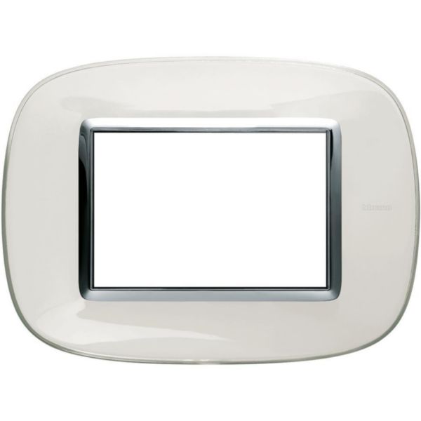 British standard elliptical cover plate 1 gang