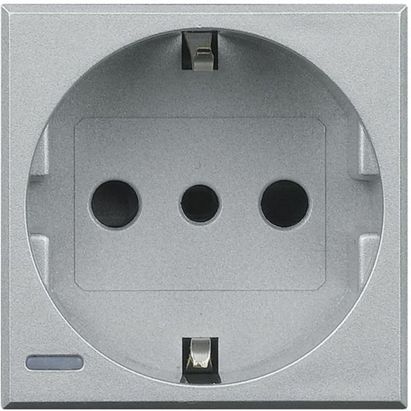 Socket P30 2P+T 16A 250 Vac
