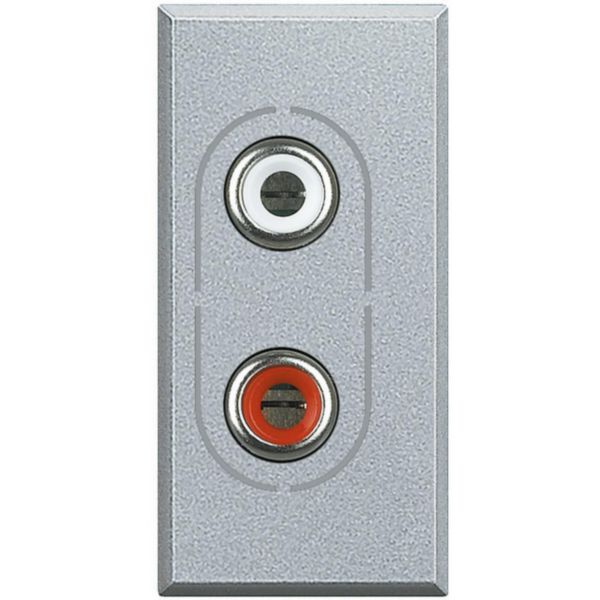 Socket for audio - 2 connectors RCA