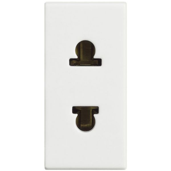 Socket 2P 16A 127/250 Vac - euroamerican standard