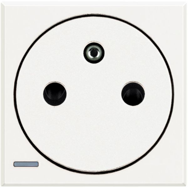 Flat socket 2P+T 10/16A - standard France