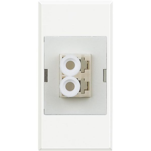 Connector for cable in opical fiber type LC