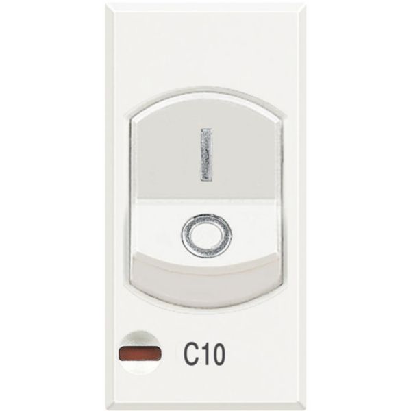 Thermal magnetic circuit breaker 2 poles with 1P protected 10A 230 Vac- Icn= 3000A 230 Vac