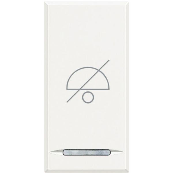 Key cover SCS for balancing commands with symbol DND "Not disturb" 