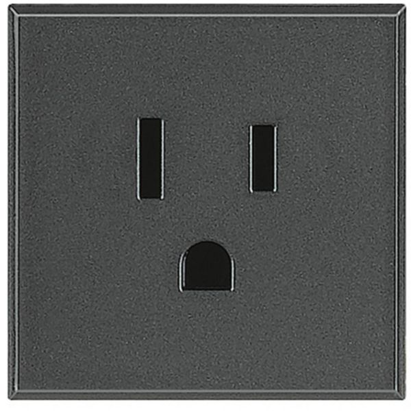 Socket 2P+T 15A 127/250 Vac - american standard