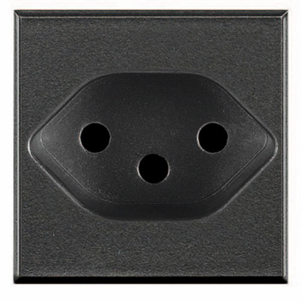 Socket 2P+T 10A 250 Vac - standard Switzerland type 13