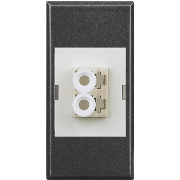 Connector for cable in opical fiber type LC