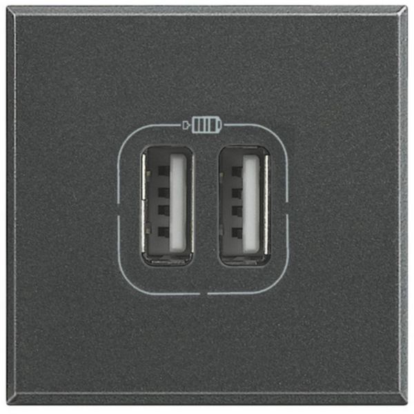 5 Vdc USB charger (with 2 USB sockets)