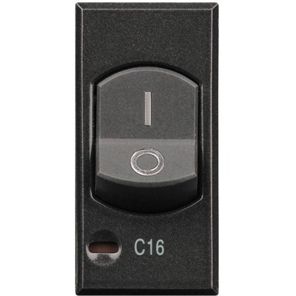 Thermal magnetic circuit breaker 2 poles with 1P protected 16A 230 Vac- Icn= 3000A 230 Vac