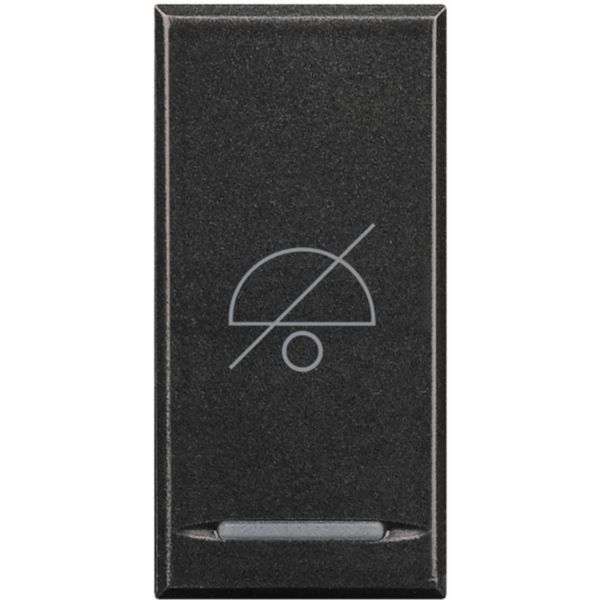 Key cover SCS for balancing commands with symbol DND "Not disturb" 