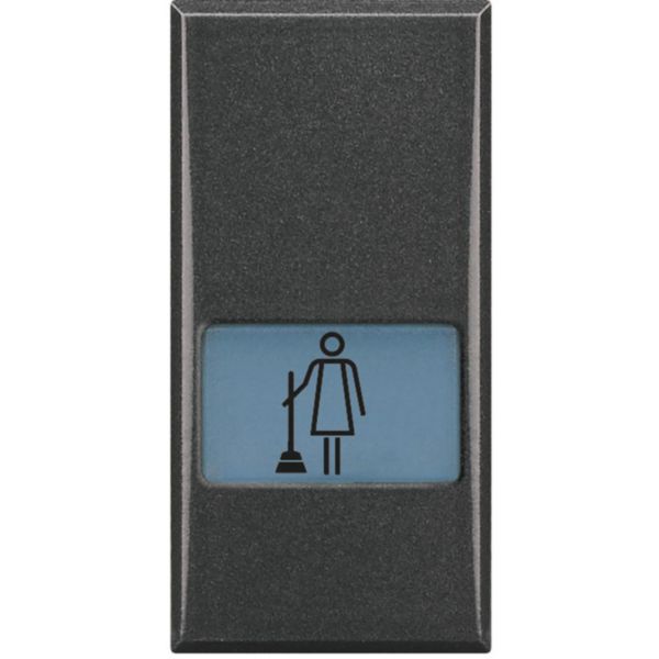 Key cover standard for axial commands with symbol symbol MUR