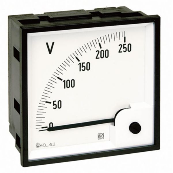 Voltmeter DC RQ48M (direct) Vn: 0÷15V