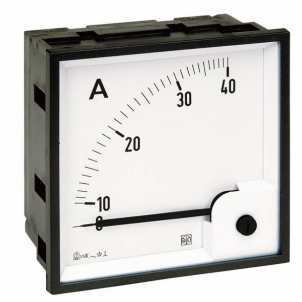 Ammeter AC RQ72E (by CT) - In: 20/1A