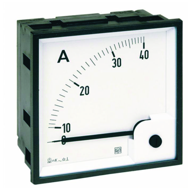 Ammeter AC RQ72E (by CT) - In: 20/5A