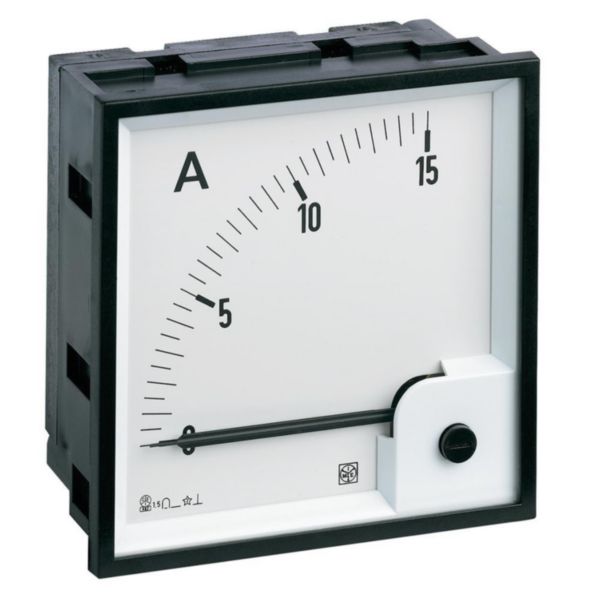 Ammeter DC RQ72M (direct) In: 0÷25A