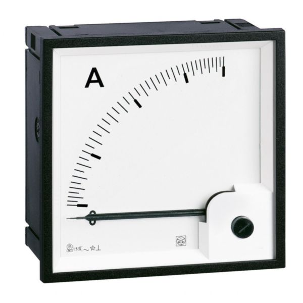 Ammeter AC RQ96E (by CT) - In: 60/5A