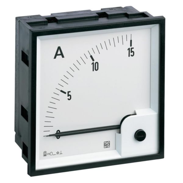 Ammeter DC RQ96M (direct) In: 0÷60A