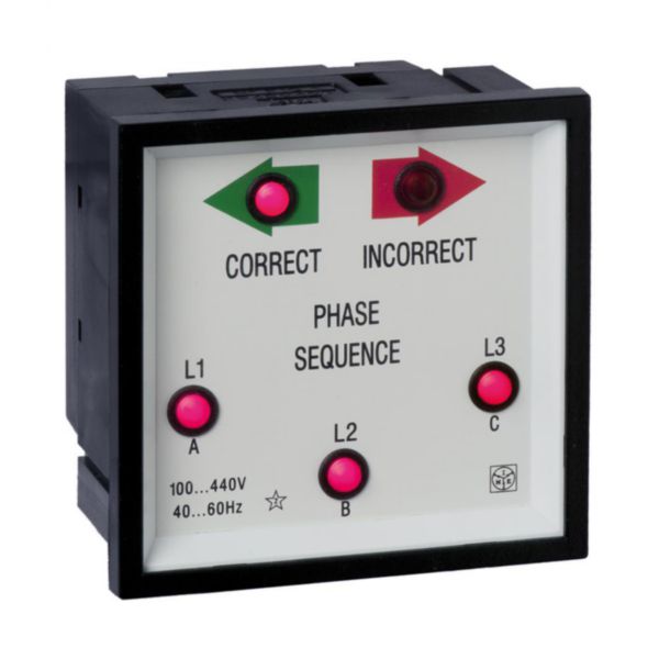 Sequencymeter RQ72SE - Vn: 100÷440V