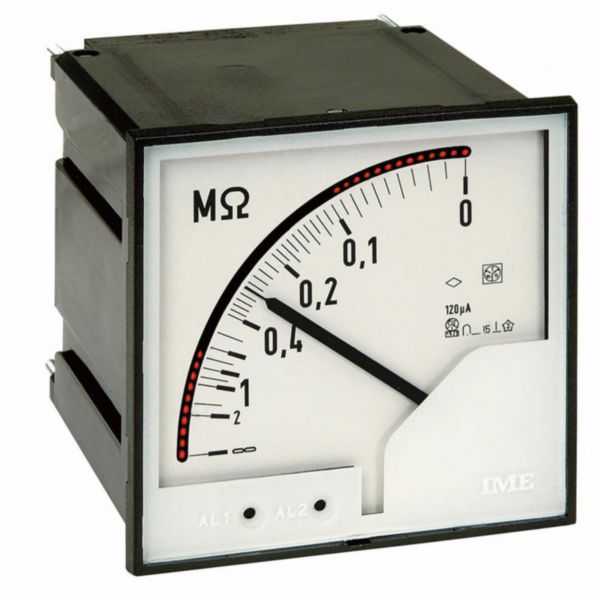 Insulation meter AL96MI for DC network with alarm