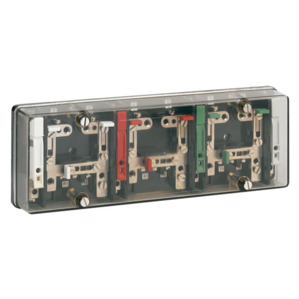 3-phase + neutral 3 CT connection, input/output rear connection cables