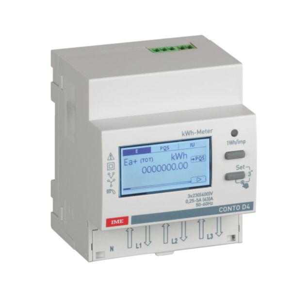 Counter D4 63A Direct UTF certified