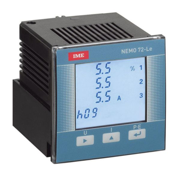 Nemo 72-Le - Multifunction with active energy count (cl.0.5) /reactive (cl.2)