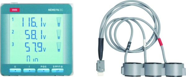 EASYCONNECT - standard flush-mounting type 96x96mm multifunction measuring unit