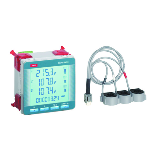 EASYCONNECT - standard flush-mounting type 96x96mm multifunction measuring unit