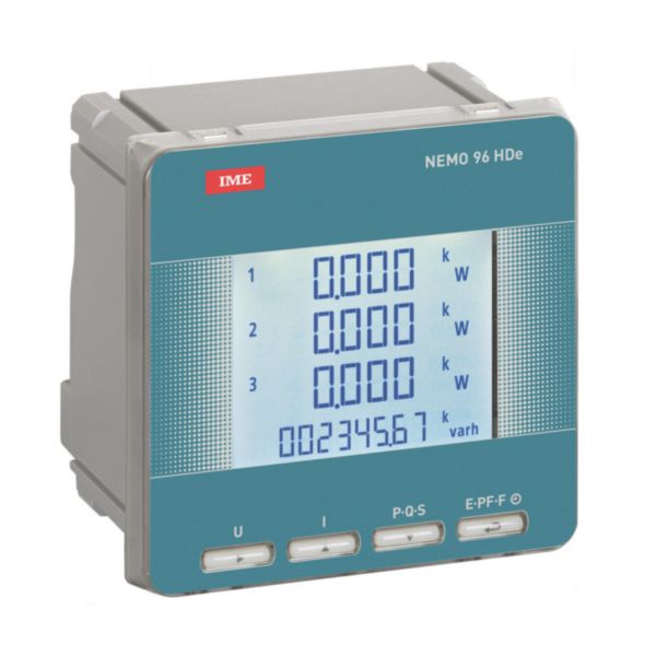 Nemo 96HDe - Multifunction with active energy count (cl.0.5) /reactive (cl.2)