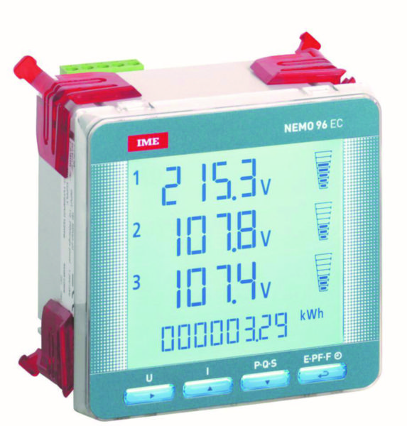 EASYCONNECT - basic flush-mounting type 96x96mm multifunction measuring unit
