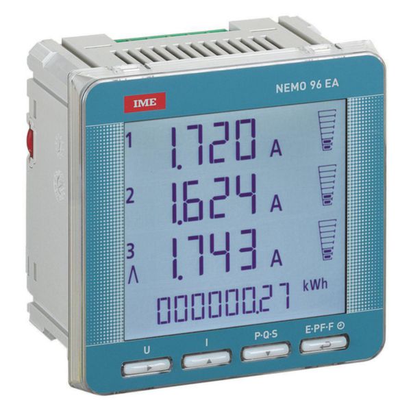 Nemo 96 EA - Multifunction with active energy count (cl.0.5) /reactive (cl.2)