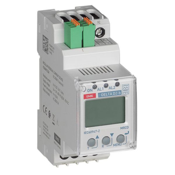 Residual current relay Delta D2-b type B to connect via CT