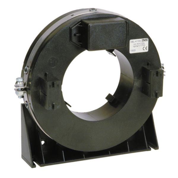 Open core transformer DEL-A for Delta residual current relay - Cable/passing bar: diameter 110mm