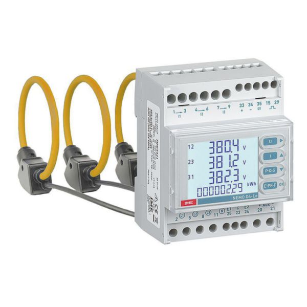 Kit Nemo D4-Le + 3 current sensors Rogowski diameter 190mm