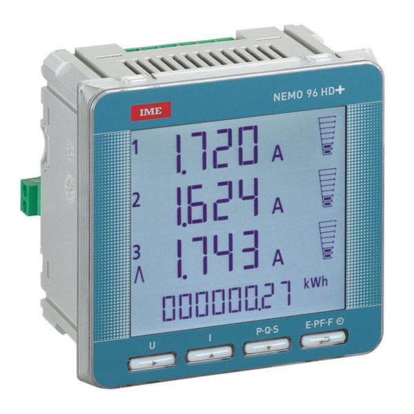Nemo 96HD+ - Multifunction with active energy count (cl.0.5) /reactive (cl.2)