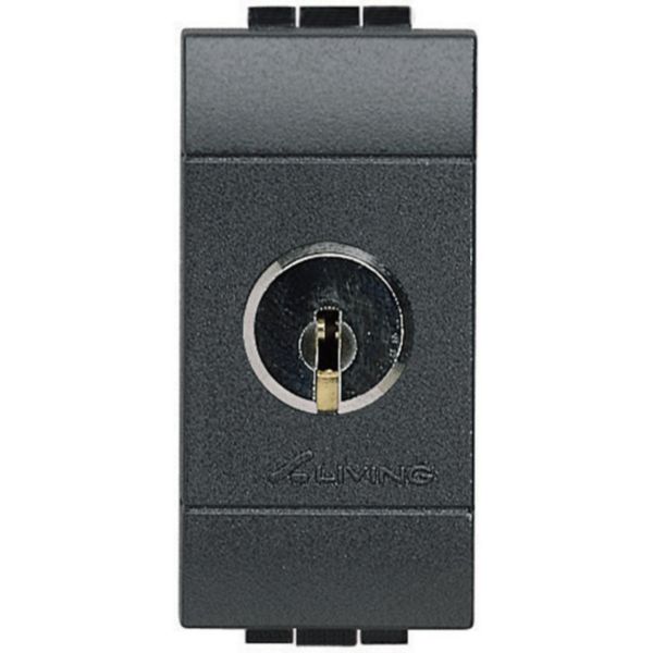 Switch 2P 16A 250 Vac with removable key in ON and OFF position - key for every device